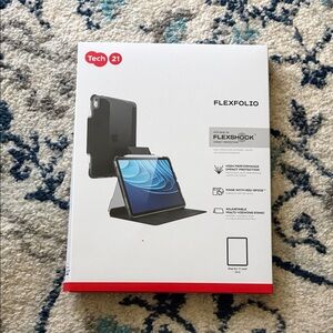 Tech21 FlexFolio Black iPad Air 11in Case